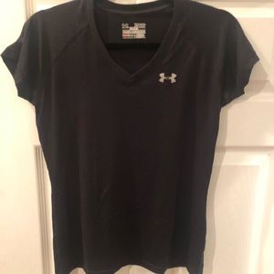 Under Armour black workout top